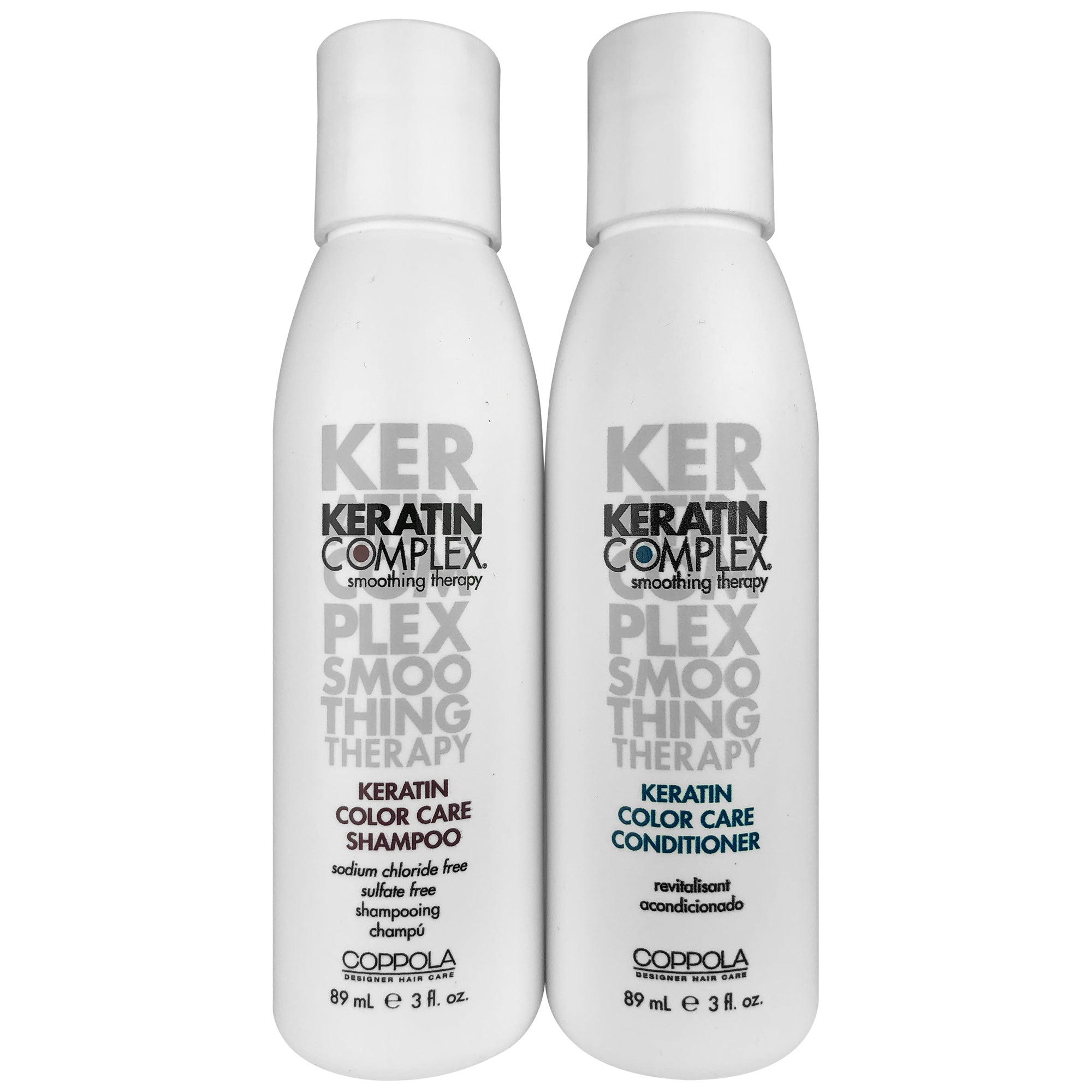 Keratin Complex Color Care Travel Valet Duo (Shampoo and Conditioner)